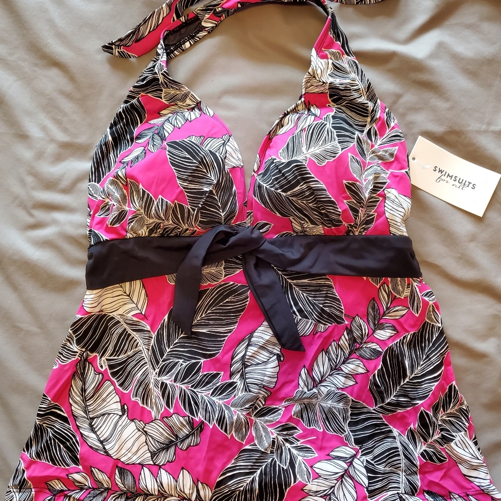 Exhilaration Halter Tankini Top
